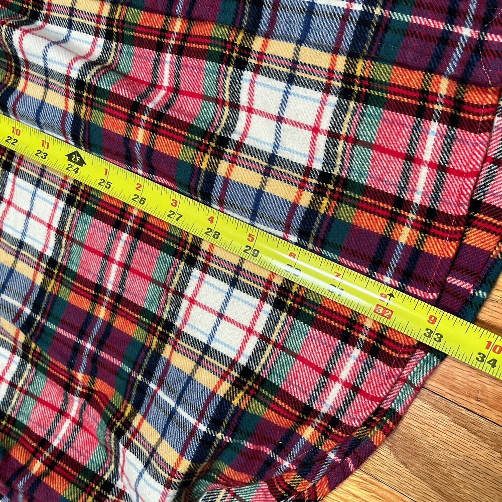 Ralph Lauren Shirt Mens 3XB Plaid Soft Flannel Button Down Pocket Pony Logo - Picture 6 of 10